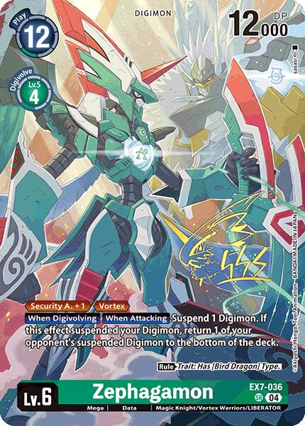 Zephagamon [EX7-036] (Signed) [World Convergence] | Shuffle n Cut Hobbies & Games