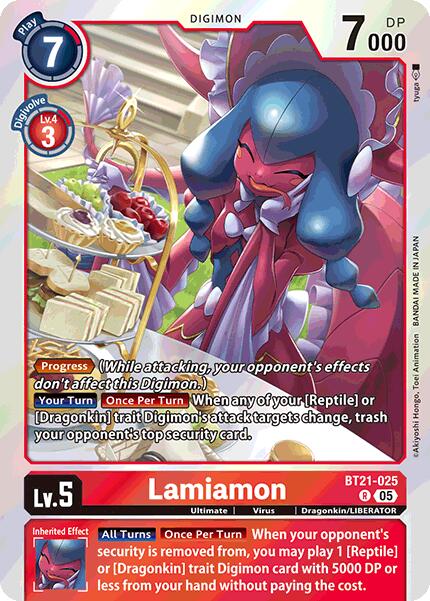 Lamiamon [BT21-025] [World Convergence] | Shuffle n Cut Hobbies & Games