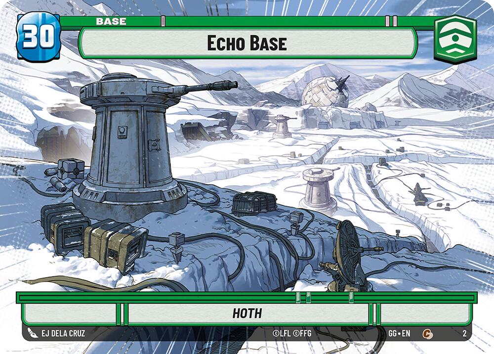Echo Base (2/0) (2/0) [Miscellaneous] | Shuffle n Cut Hobbies & Games