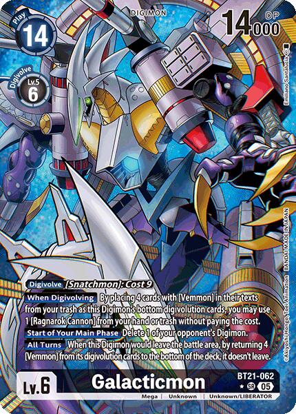 Galacticmon [BT21-062] (Alternate Art) [World Convergence] | Shuffle n Cut Hobbies & Games