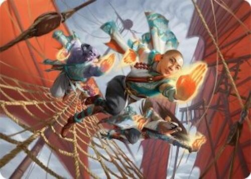 Aligned Heart Art Card (52/54) [Tarkir: Dragonstorm Art Series] | Shuffle n Cut Hobbies & Games