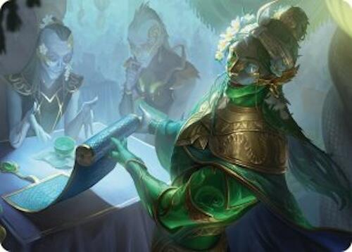 Sibsig Appraiser Art Card (8/54) [Tarkir: Dragonstorm Art Series] | Shuffle n Cut Hobbies & Games