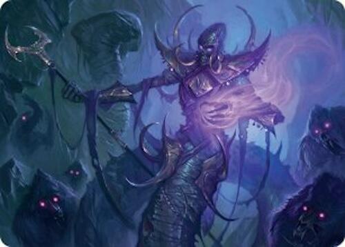 Sidisi, Regent of the Mire Art Card (14/54) [Tarkir: Dragonstorm Art Series] | Shuffle n Cut Hobbies & Games
