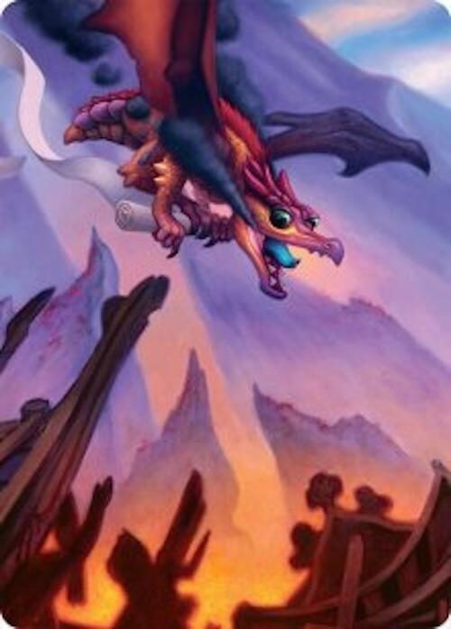 Scavenger Regent Art Card (45/54) [Tarkir: Dragonstorm Art Series] | Shuffle n Cut Hobbies & Games