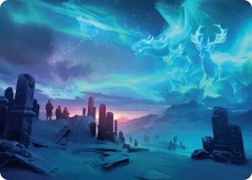 Auroral Procession Art Card (20/54) [Tarkir: Dragonstorm Art Series] | Shuffle n Cut Hobbies & Games