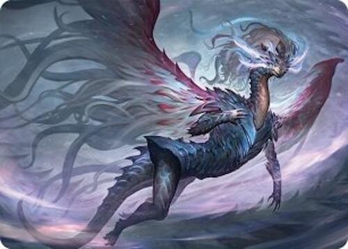 Shiko, Paragon of the Way Art Card (37/54) [Tarkir: Dragonstorm Art Series] | Shuffle n Cut Hobbies & Games