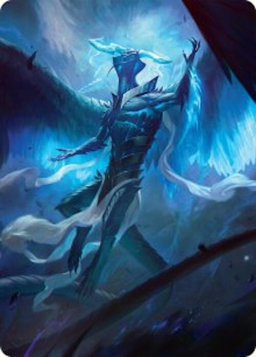 Ugin, Eye of the Storms Art Card (1/54) [Tarkir: Dragonstorm Art Series] | Shuffle n Cut Hobbies & Games