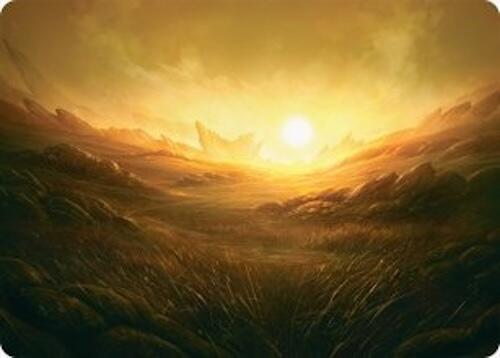 Plains Art Card (31/54) [Tarkir: Dragonstorm Art Series] | Shuffle n Cut Hobbies & Games