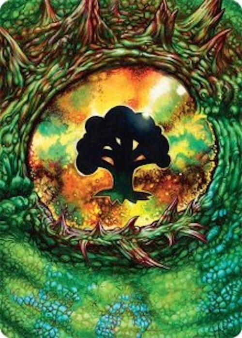 Forest Art Card (32/54) [Tarkir: Dragonstorm Art Series] | Shuffle n Cut Hobbies & Games