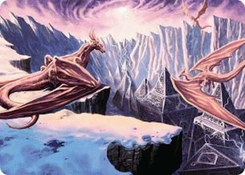 Maelstrom of the Spirit Dragon (42/54) [Tarkir: Dragonstorm Art Series] | Shuffle n Cut Hobbies & Games