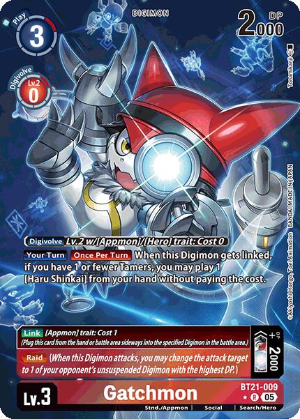 Gatchmon [BT21-009] (Alternate Art) [World Convergence] | Shuffle n Cut Hobbies & Games