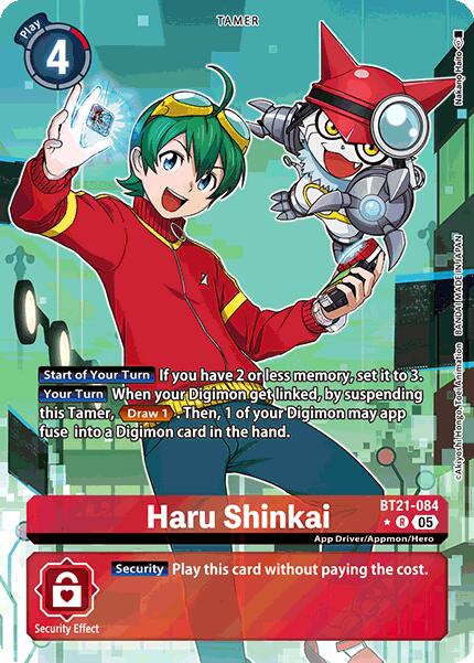 Haru Shinkai [BT21-084] (Alternate Art) [World Convergence] | Shuffle n Cut Hobbies & Games
