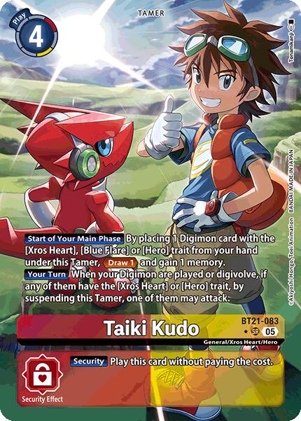 Taiki Kudo [BT21-083] (Alternate Art) [World Convergence] | Shuffle n Cut Hobbies & Games