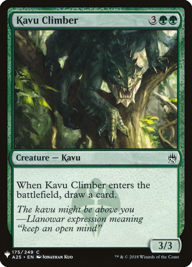 Kavu Climber [Mystery Booster] | Shuffle n Cut Hobbies & Games