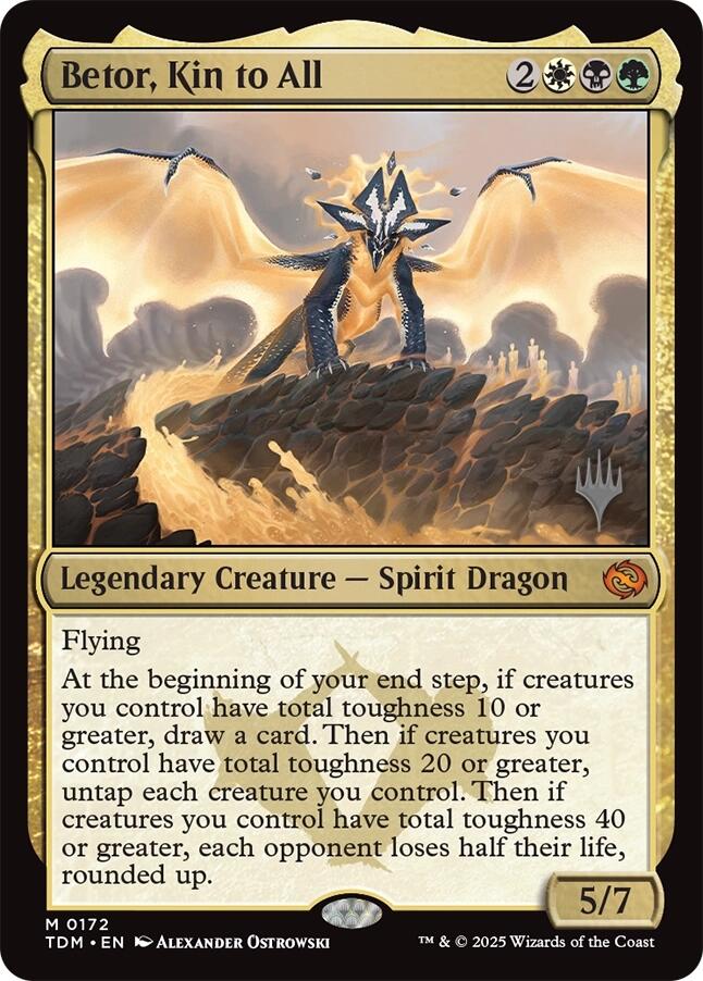 Betor, Kin to All [Tarkir: Dragonstorm Promos] | Shuffle n Cut Hobbies & Games