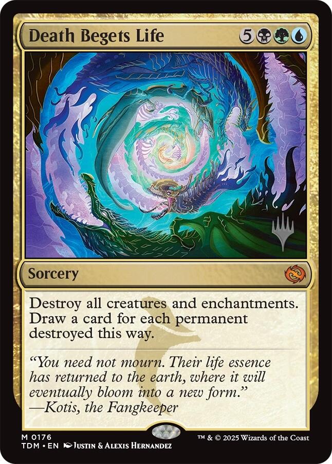 Death Begets Life [Tarkir: Dragonstorm Promos] | Shuffle n Cut Hobbies & Games