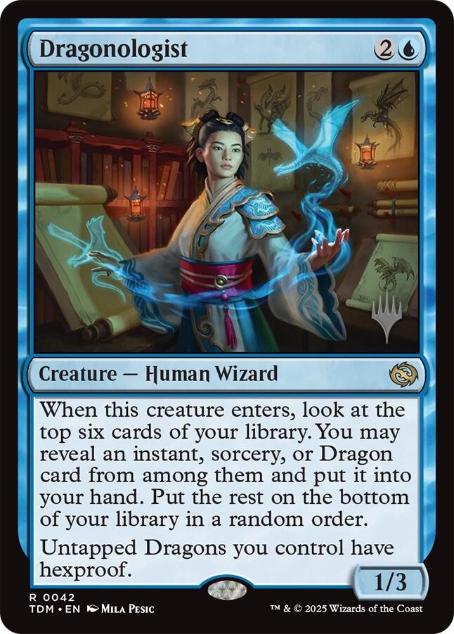 Dragonologist [Tarkir: Dragonstorm Promos] | Shuffle n Cut Hobbies & Games