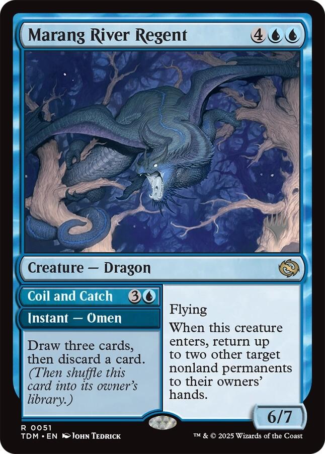 Marang River Regent [Tarkir: Dragonstorm Promos] | Shuffle n Cut Hobbies & Games
