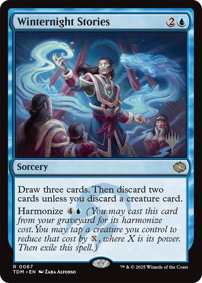 Winternight Stories (Promo Pack) [Tarkir: Dragonstorm Promos] | Shuffle n Cut Hobbies & Games