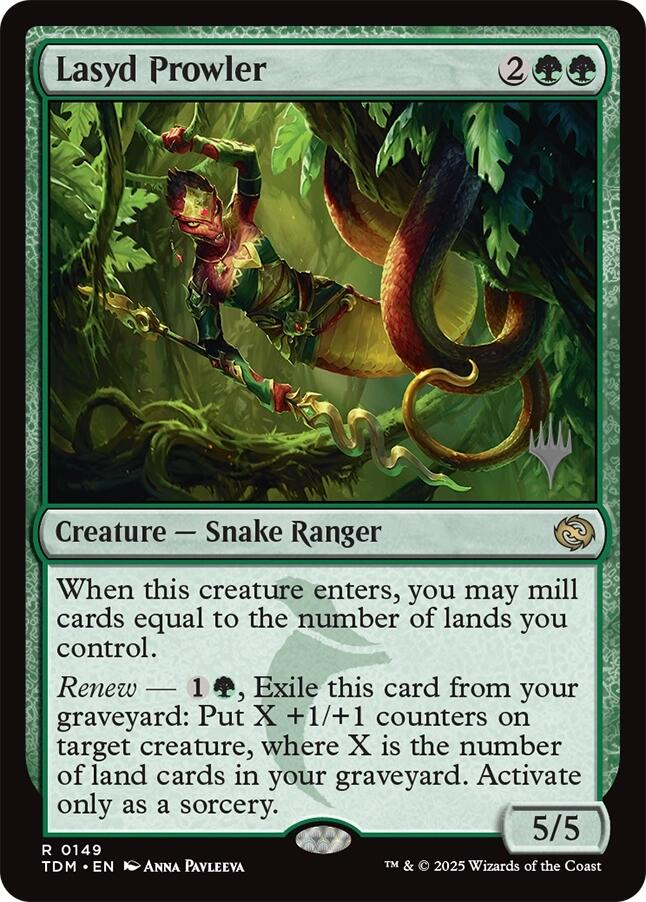Lasyd Prowler [Tarkir: Dragonstorm Promos] | Shuffle n Cut Hobbies & Games