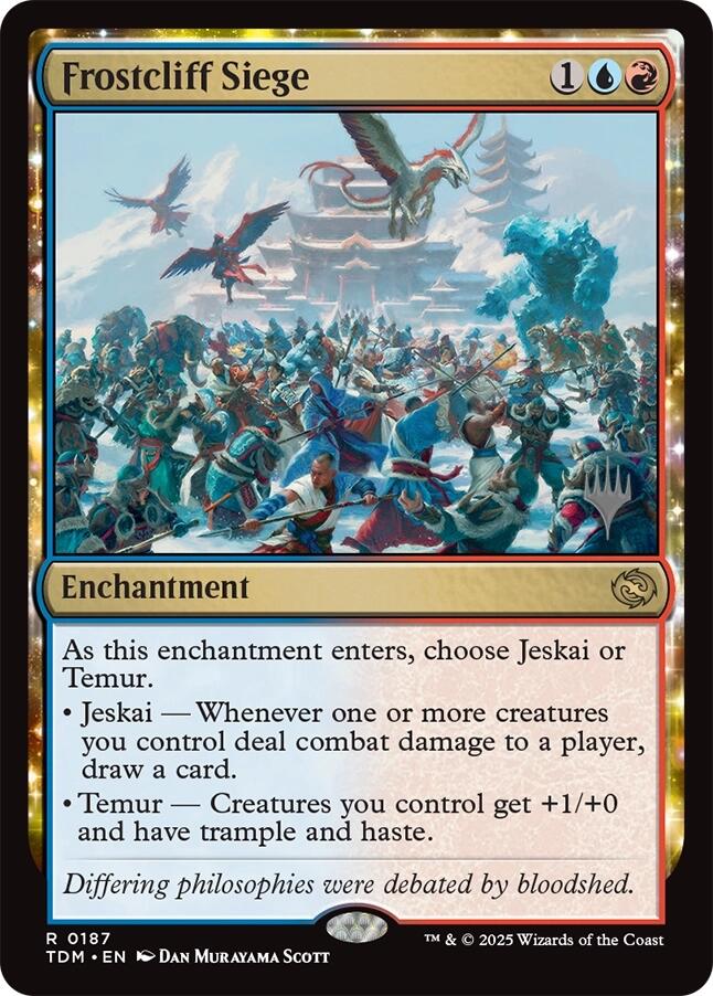 Frostcliff Siege [Tarkir: Dragonstorm Promos] | Shuffle n Cut Hobbies & Games