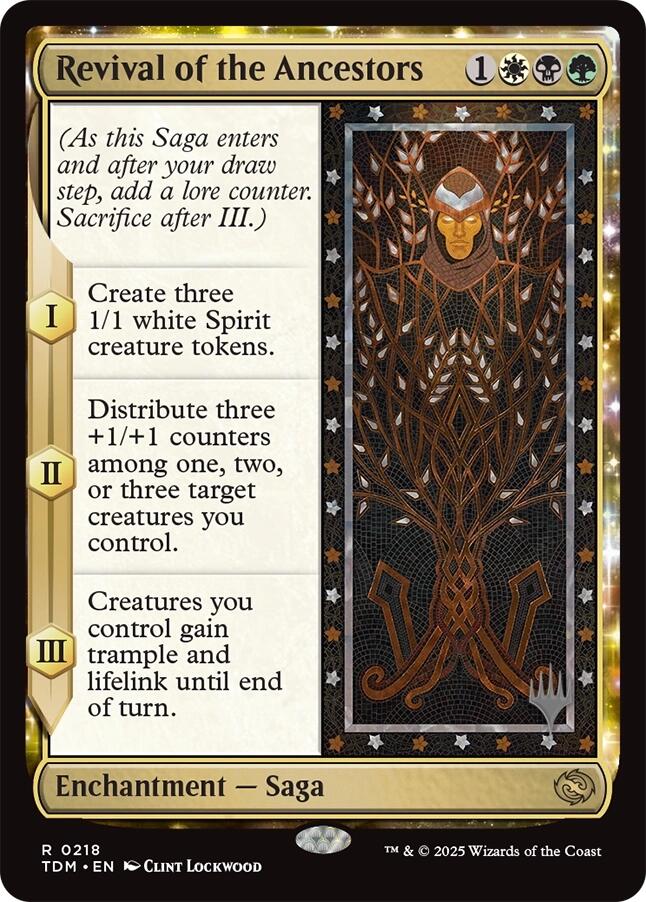 Revival of the Ancestors [Tarkir: Dragonstorm Promos] | Shuffle n Cut Hobbies & Games