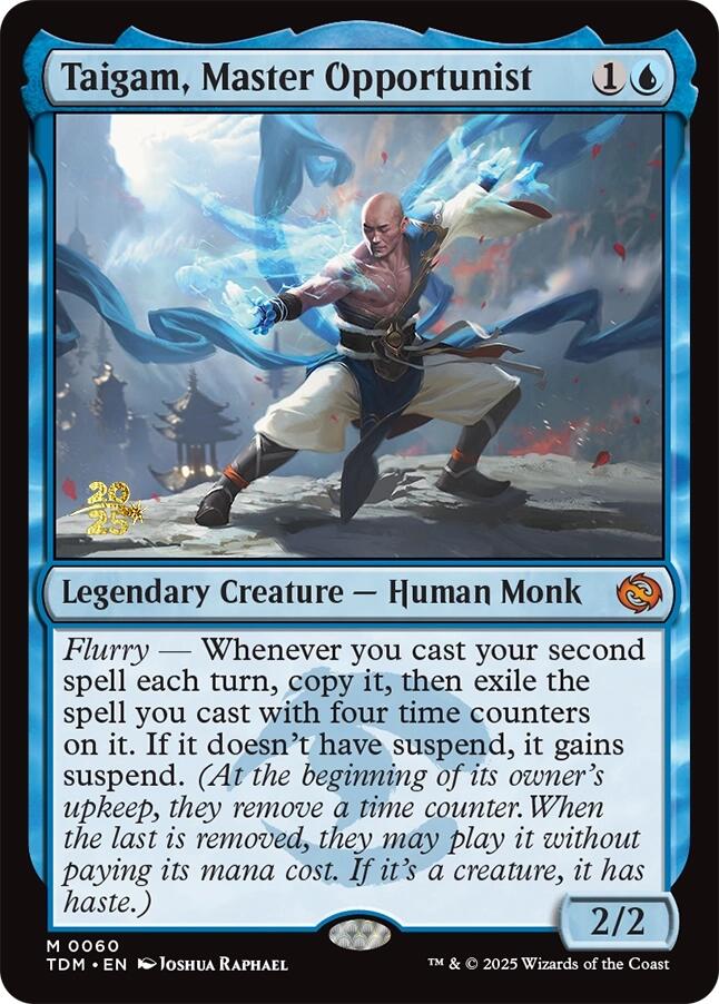 Taigam, Master Opportunist [Tarkir: Dragonstorm Prerelease Promos] | Shuffle n Cut Hobbies & Games