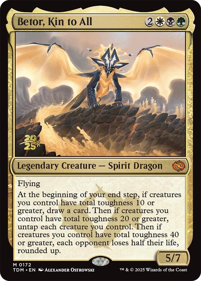 Betor, Kin to All [Tarkir: Dragonstorm Prerelease Promos] | Shuffle n Cut Hobbies & Games
