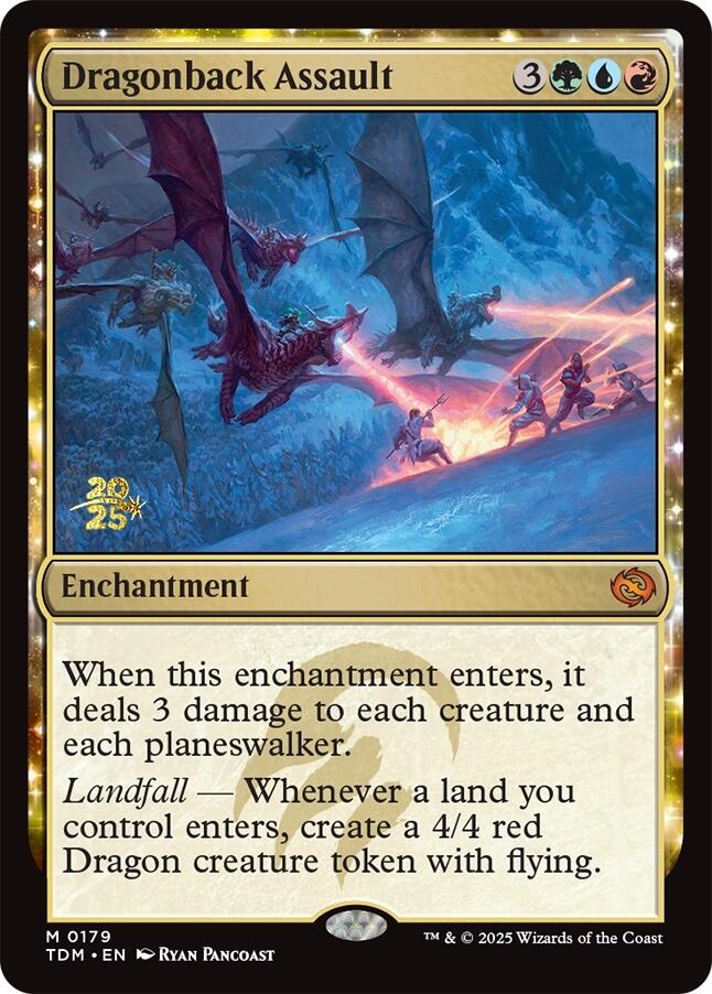 Dragonback Assault [Tarkir: Dragonstorm Prerelease Promos] | Shuffle n Cut Hobbies & Games
