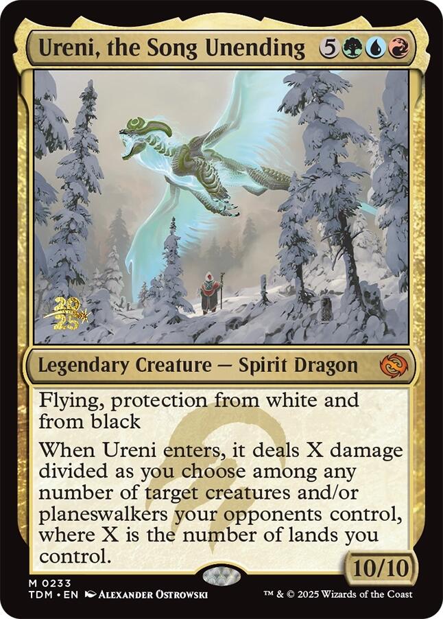 Ureni, the Song Unending [Tarkir: Dragonstorm Prerelease Cards] | Shuffle n Cut Hobbies & Games