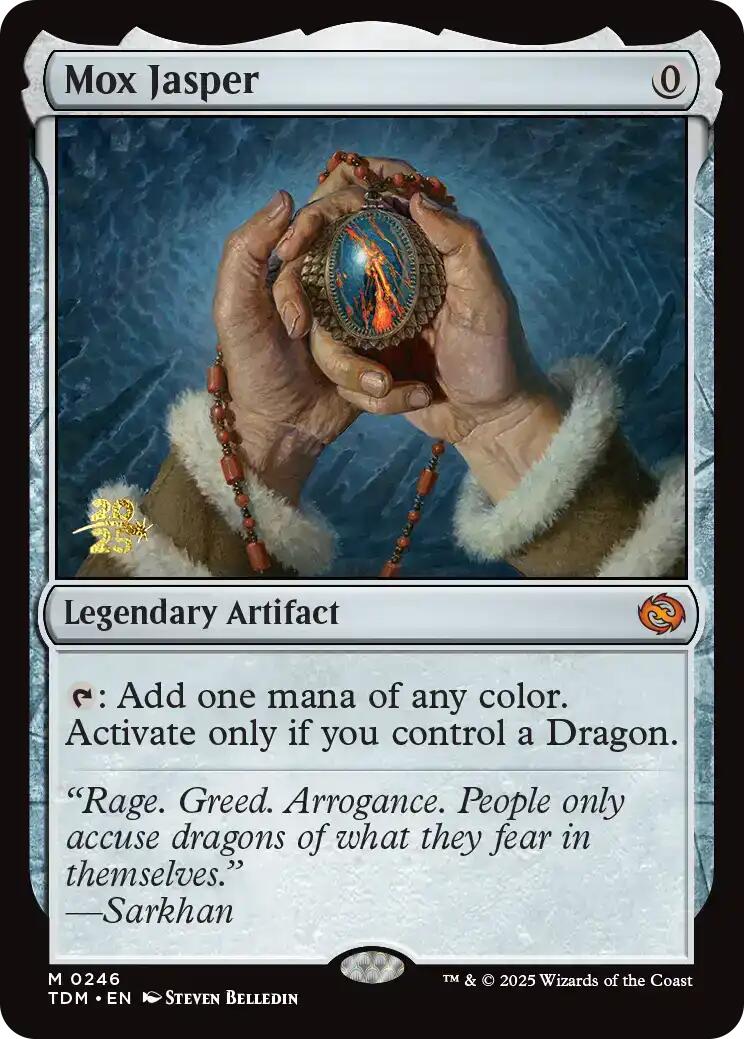 Mox Jasper [Tarkir: Dragonstorm Prerelease Promos] | Shuffle n Cut Hobbies & Games