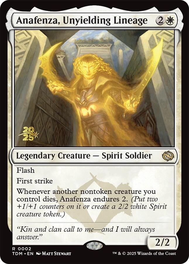 Anafenza, Unyielding Lineage [Tarkir: Dragonstorm Prerelease Promos] | Shuffle n Cut Hobbies & Games