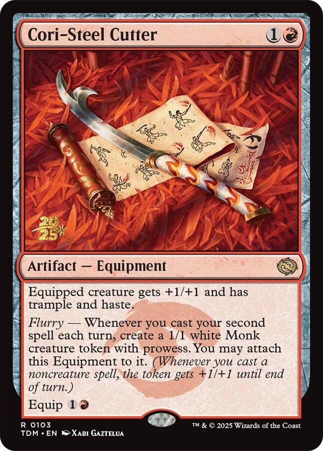 Cori-Steel Cutter [Tarkir: Dragonstorm Prerelease Promos] | Shuffle n Cut Hobbies & Games