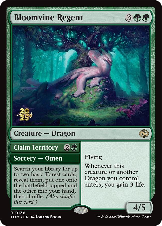 Bloomvine Regent [Tarkir: Dragonstorm Prerelease Promos] | Shuffle n Cut Hobbies & Games