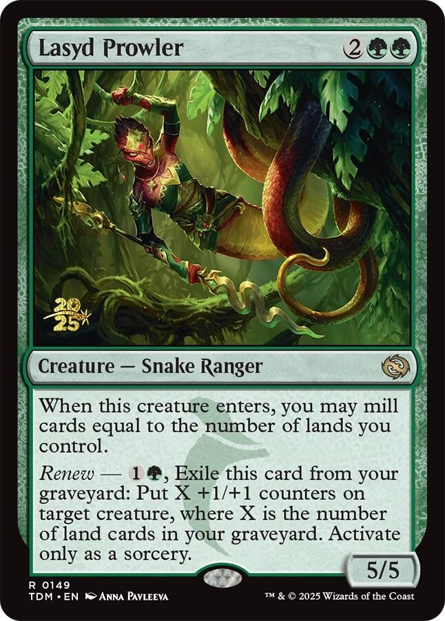 Lasyd Prowler [Tarkir: Dragonstorm Prerelease Promos] | Shuffle n Cut Hobbies & Games