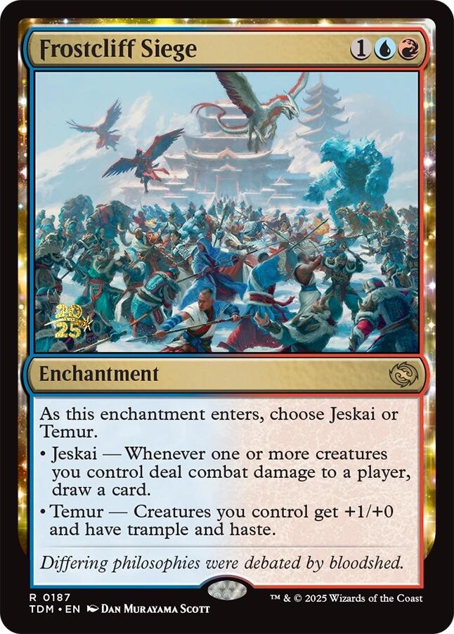 Frostcliff Siege [Tarkir: Dragonstorm Prerelease Promos] | Shuffle n Cut Hobbies & Games