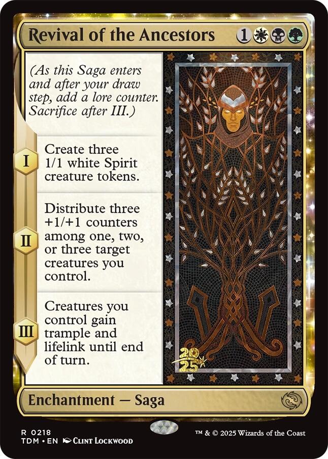Revival of the Ancestors [Tarkir: Dragonstorm Prerelease Promos] | Shuffle n Cut Hobbies & Games