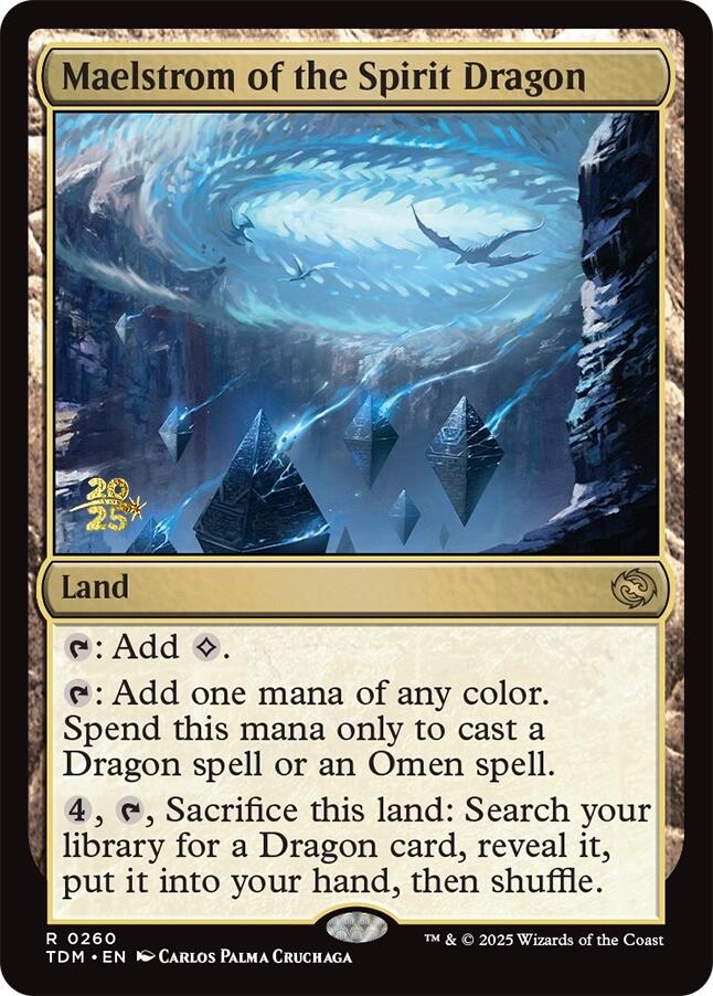 Maelstrom of the Spirit Dragon [Tarkir: Dragonstorm Prerelease Promos] | Shuffle n Cut Hobbies & Games