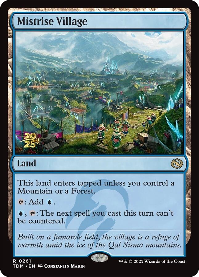 Mistrise Village [Tarkir: Dragonstorm Prerelease Promos] | Shuffle n Cut Hobbies & Games