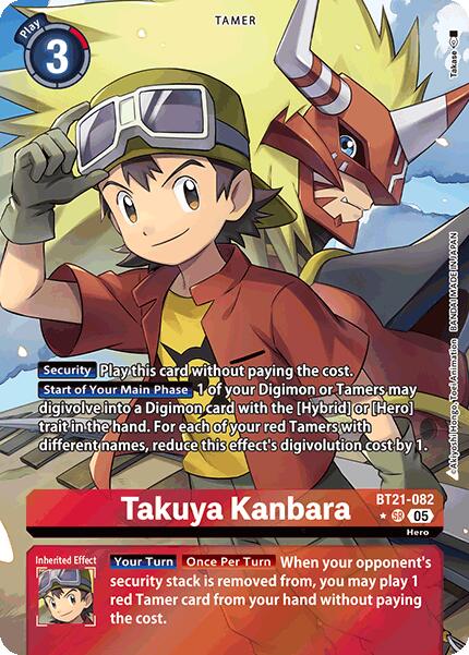 Takuya Kanbara [BT21-082] (Alternate Art) [World Convergence] | Shuffle n Cut Hobbies & Games