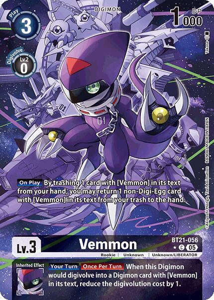 Vemmon [BT21-056] (Alternate Art) [World Convergence] | Shuffle n Cut Hobbies & Games