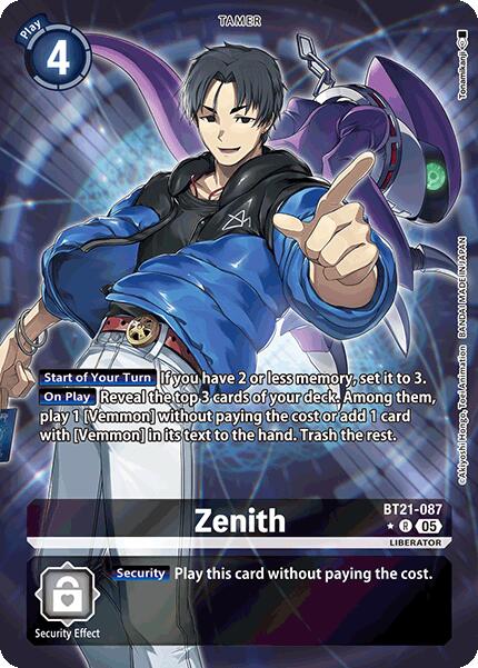 Zenith [BT21-087] (Alternate Art) [World Convergence] | Shuffle n Cut Hobbies & Games