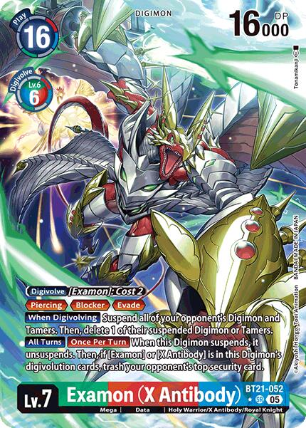 Examon [BT21-052] (X Antibody) (Alternate Art) [World Convergence] | Shuffle n Cut Hobbies & Games