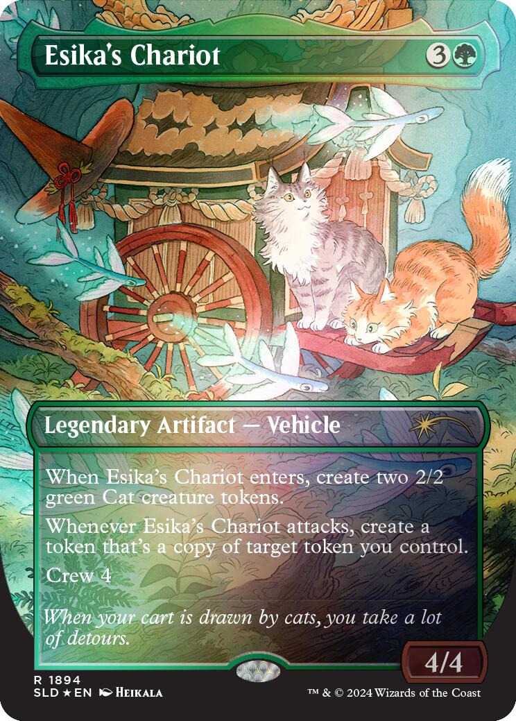 Esika's Chariot (Rainbow Foil) [Secret Lair Drop Series] | Shuffle n Cut Hobbies & Games