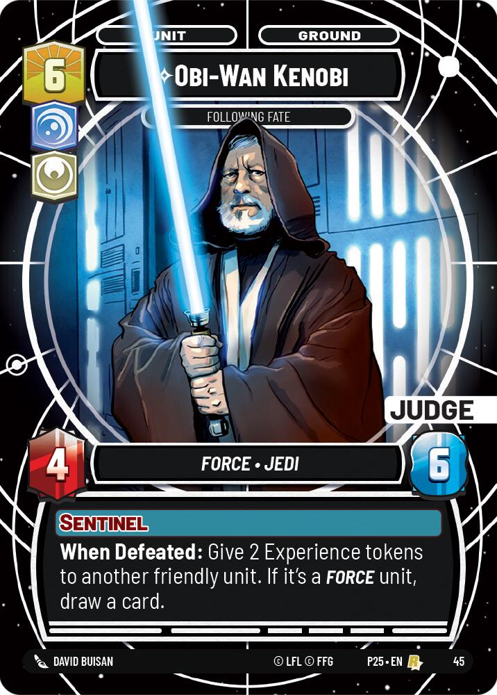 Obi-Wan Kenobi - Following Fate (45) (45) [Judge Promos] | Shuffle n Cut Hobbies & Games