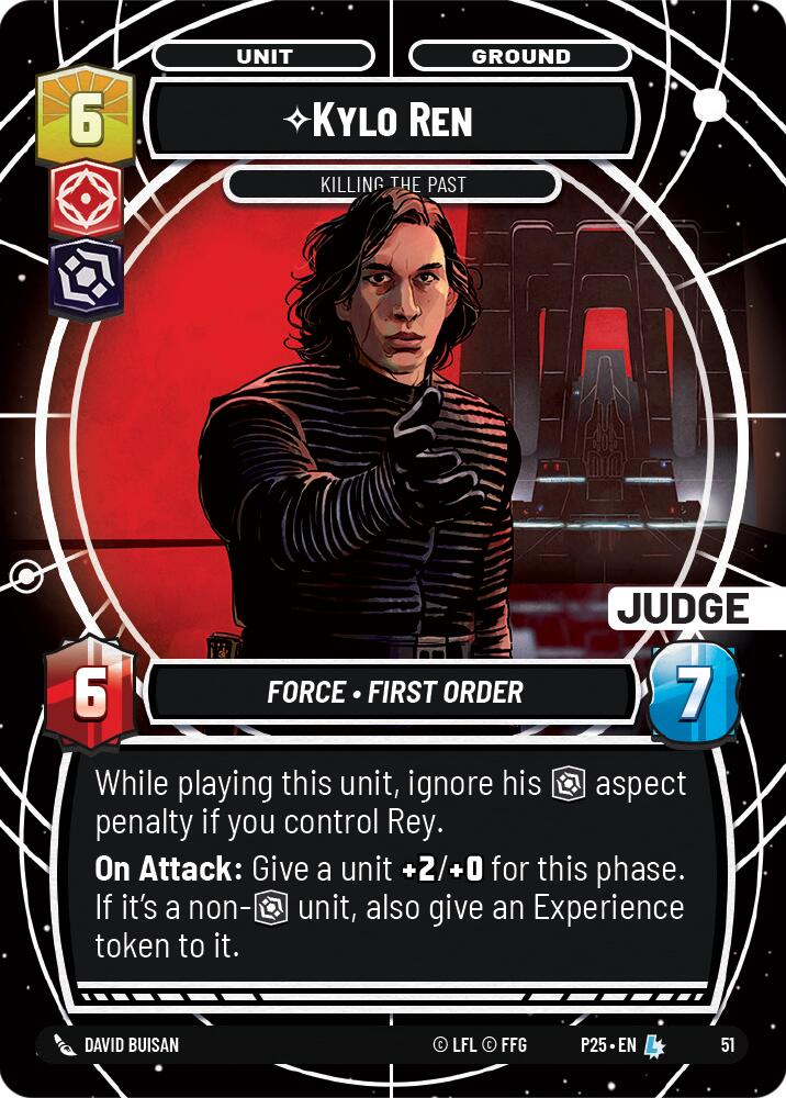 Kylo Ren - Killing the Past (51) (51) [Judge Promos] | Shuffle n Cut Hobbies & Games