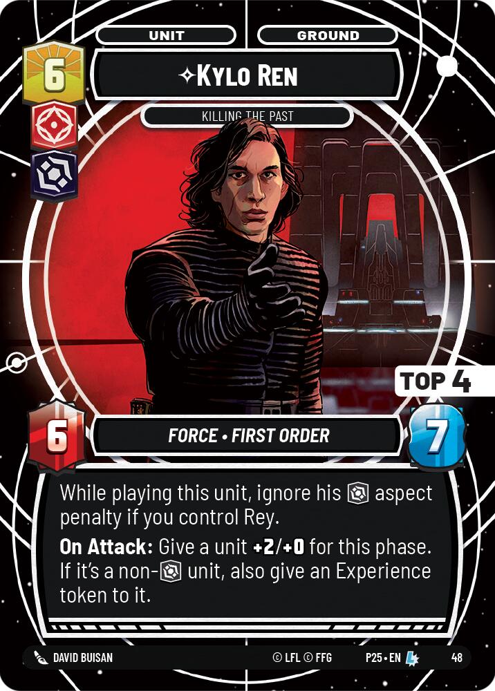 Kylo Ren - Killing the Past (48) (Top 4) (48) [Store Showdown Promos] | Shuffle n Cut Hobbies & Games