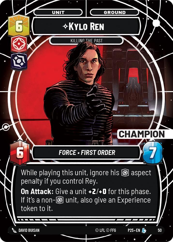 Kylo Ren - Killing the Past (50) (Champion) (50) [Store Showdown Promos] | Shuffle n Cut Hobbies & Games