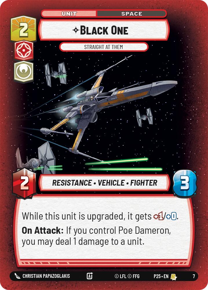 Black One - Straight At Them (7) (7) [Store Showdown Promos] | Shuffle n Cut Hobbies & Games