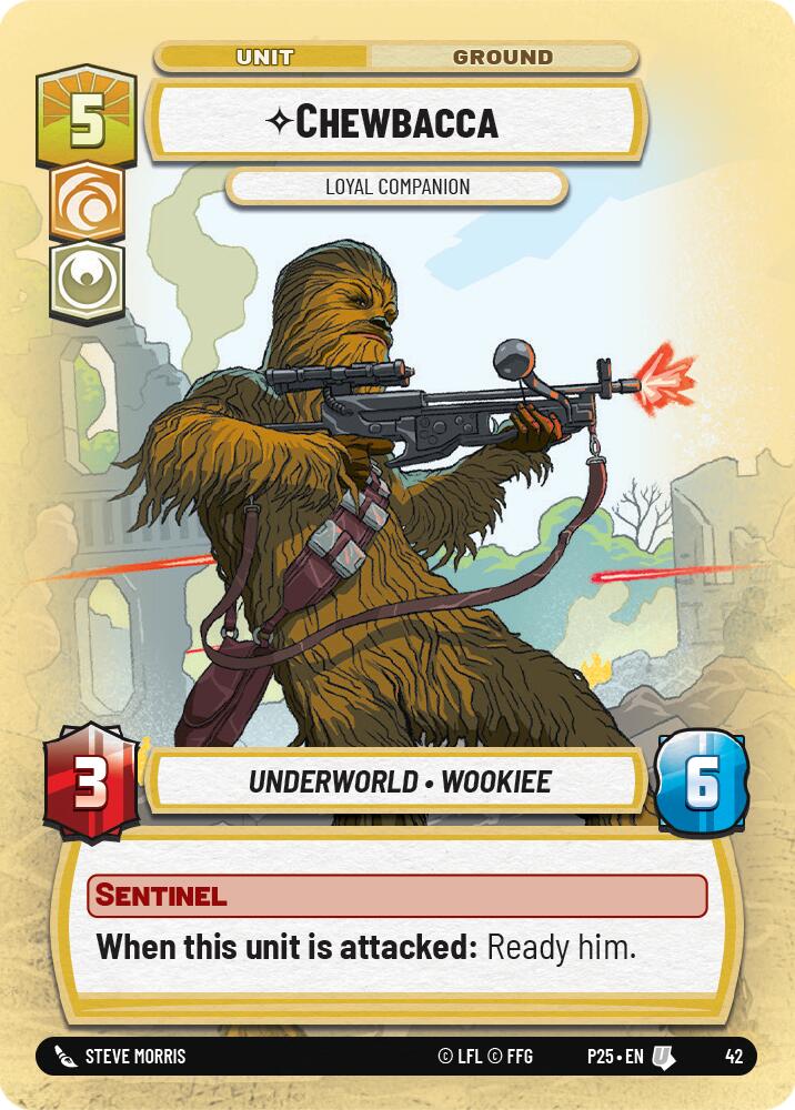 Chewbacca - Loyal Companion (42) (42) [Store Showdown Promos] | Shuffle n Cut Hobbies & Games